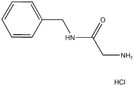 2-氨基-N-苯甲基乙酰胺盐酸 结构式