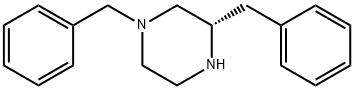 (S)-1,3-二苄基哌嗪 结构式