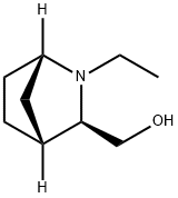 2-Azabicyclo[2.2.1]heptane-3-methanol,2-ethyl-,(1S-exo)-(9CI) 结构式