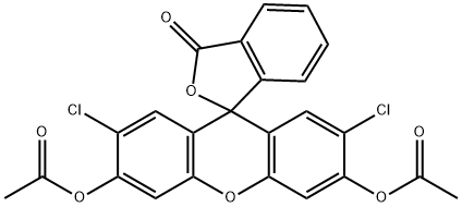 双氯荧光黄乙酸乙酯 结构式