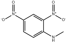 N-甲基-2,4-二硝基苯胺 结构式