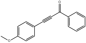 3-(4-METHOXY-PHENYL)-1-PHENYL-PROPYNONE 结构式