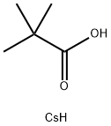 铯2,2- DIMETH基丙酸 结构式