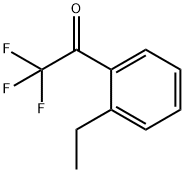 1-(2-乙基苯基)-2,2,2-三氟乙烷-1-酮 结构式