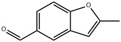 5-Benzofurancarboxaldehyde, 2-methyl- (9CI) 结构式