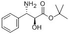 tert-Butyl-(2S,3S)-3-amino-2-hydroxy-3-phenylpropanoate 结构式