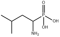 (1-氨基-3-甲基丁基)磷酸 结构式