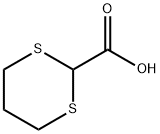 1,3-二噻烷-2-甲酸 结构式