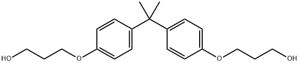 3,3'-[isopropylidenebis(p-phenyleneoxy)]dipropanol  结构式