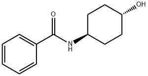 4-苯甲酰胺-环己醇 结构式