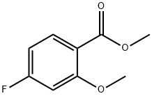 4-氟-2-甲氧基苯甲酸 结构式