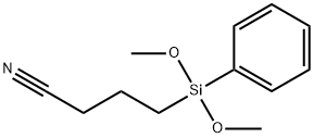 3-氰基丙基苯基二甲氧基硅烷 结构式
