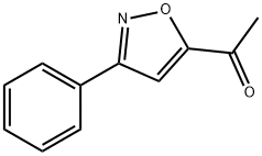 1-(3-苯基异噁唑-5-基)乙酮 结构式