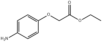 2-(4-氨基苯氧基)乙酸乙酯 结构式