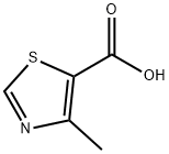 4-甲基噻唑-5-甲酸 结构式