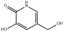 2(1H)-Pyridinone, 3-hydroxy-5-(hydroxymethyl)- (9CI) 结构式