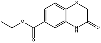 3-氧代-4H-1,4-苯并噻嗪-6-羧酸乙酯 结构式