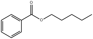 苯甲酸正戊酯 结构式