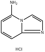 咪唑并[1,2-A]吡啶-5-胺盐酸盐 结构式