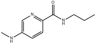 2-Pyridinecarboxamide,  5-(methylamino)-N-propyl- 结构式