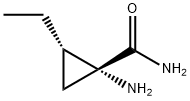 Cyclopropanecarboxamide, 1-amino-2-ethyl-, (1R-cis)- (9CI) 结构式