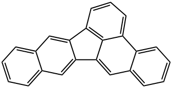 DIBENZO(B,K)FLUORANTHENE 结构式