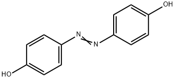4,4'-二羟偶氮苯 结构式