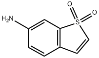 6-氨基苯并噻吩-1，1-二氧烷 结构式