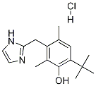 羟甲唑啉杂质3 盐酸盐 结构式