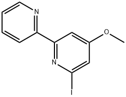 6-IODO-4-METHOXY-2,2'-BIPYRIDINE 结构式