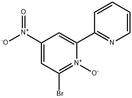 6-BROMO-4-NITRO-2,2'-BIPYRIDINE-1-OXIDE 结构式