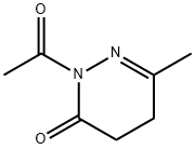 3(2H)-Pyridazinone, 2-acetyl-4,5-dihydro-6-methyl- (9CI) 结构式