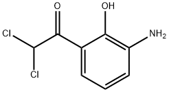 Ethanone, 1-(3-amino-2-hydroxyphenyl)-2,2-dichloro- (9CI) 结构式