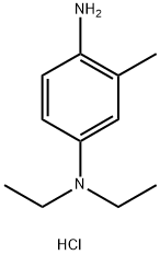 4-(N,N-二乙基)-2-甲基苯二胺盐酸盐 结构式