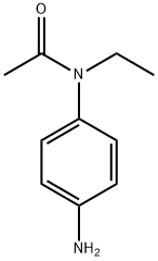 N-(4-氨基苯基)-N-乙基乙酰胺 结构式