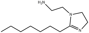 4,5-dihydro-2-heptyl-1H-imidazole-1-ethylamine 结构式