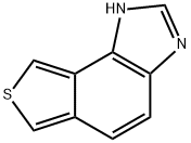 1H-Thieno[3,4-e]benzimidazole(9CI) 结构式