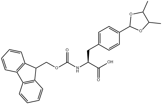 FMOC-L-PHE(4-CHO) 结构式