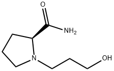 2-Pyrrolidinecarboxamide,1-(3-hydroxypropyl)-,(S)-(9CI) 结构式