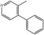 3-METHYL-4-PHENYLPYRIDINE 结构式