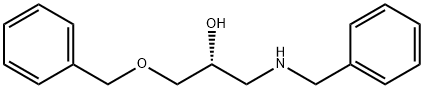 (R)-1-(苄基氨基)-3-(苄氧基)丙-2-醇 结构式