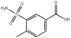 4-甲基-3-磺酰基苯甲酸 结构式