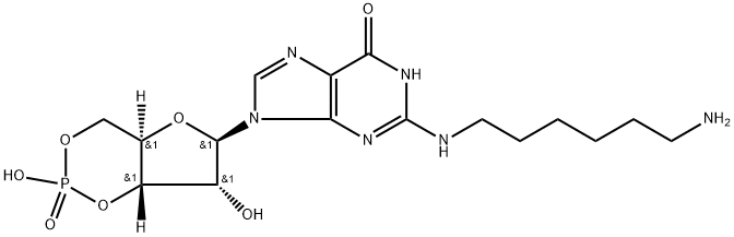 2-AH-CGMP SODIUM SALT 结构式