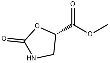 (S)-2-氧代噁唑烷-5-羧酸甲酯 结构式