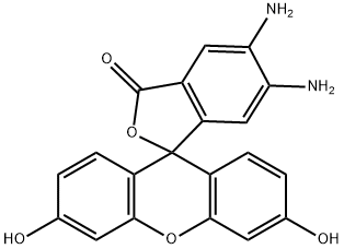 DAF-2;4;5-DIAMINOFLUORESCEIN 结构式