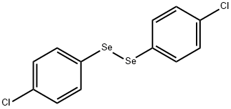 双(4-氯苯基)二硒化物 结构式