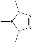 4,5-Dihydro-1,4,5-trimethyl-1H-tetrazaborole 结构式