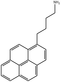 1-芘丁基胺 结构式