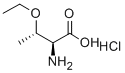 (2S,3S)-2-AMINO-3-ETHOXYBUTANOIC ACID HYDROCHLORIDE, 80% E.E., 99+% 结构式