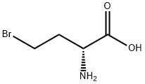 (R)-2-氨基-4-溴丁酸 结构式